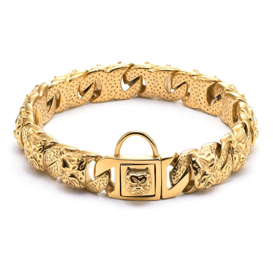 Titanium Stainless Steel Dog Collar