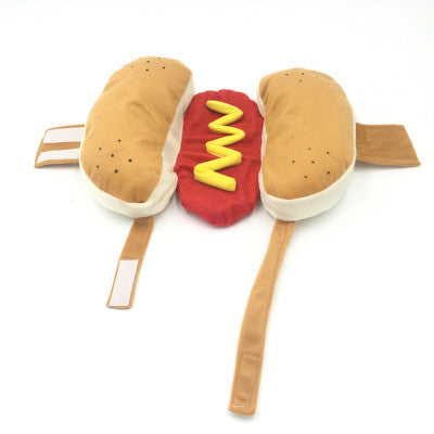 Hot Dog Burger Costume for Cats and Dogs